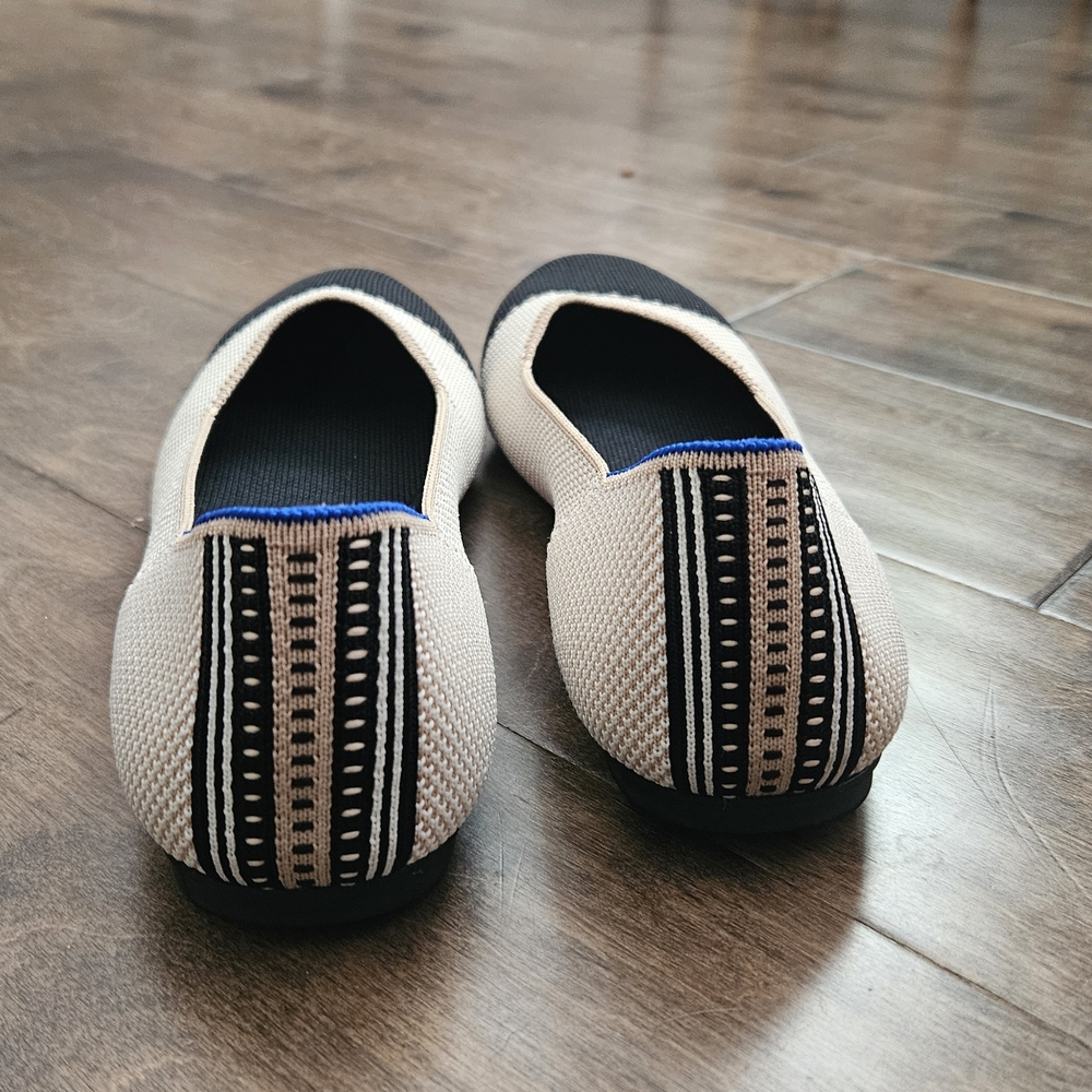 Rothy's Women's Black and Cream Flats - Picture 6 of 6